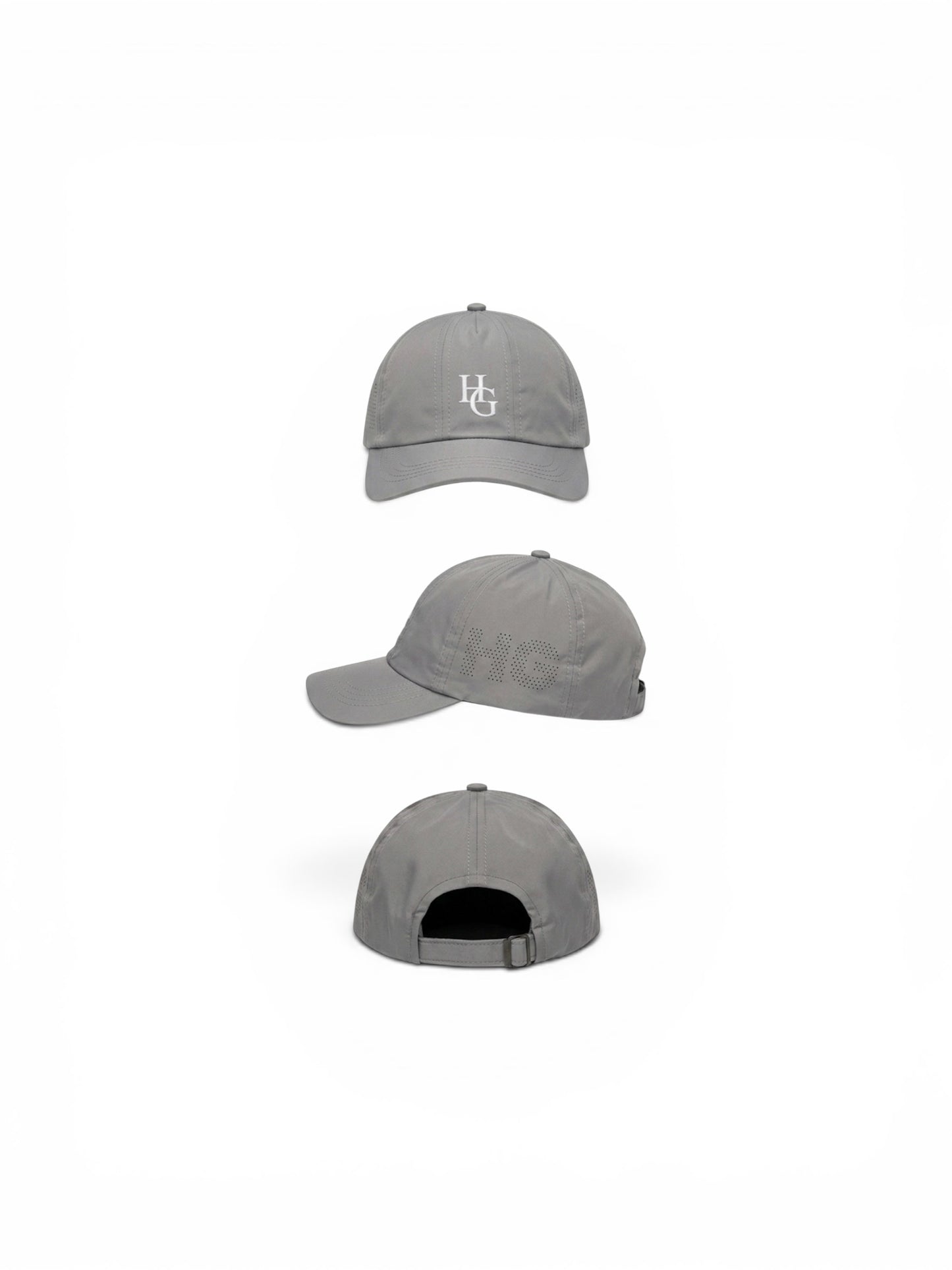 CASQUETTE H O R A° - COLLECTION H&G - GRIS CLAIR