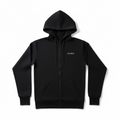 Veste Zippée à Capuche HORA° — Noir