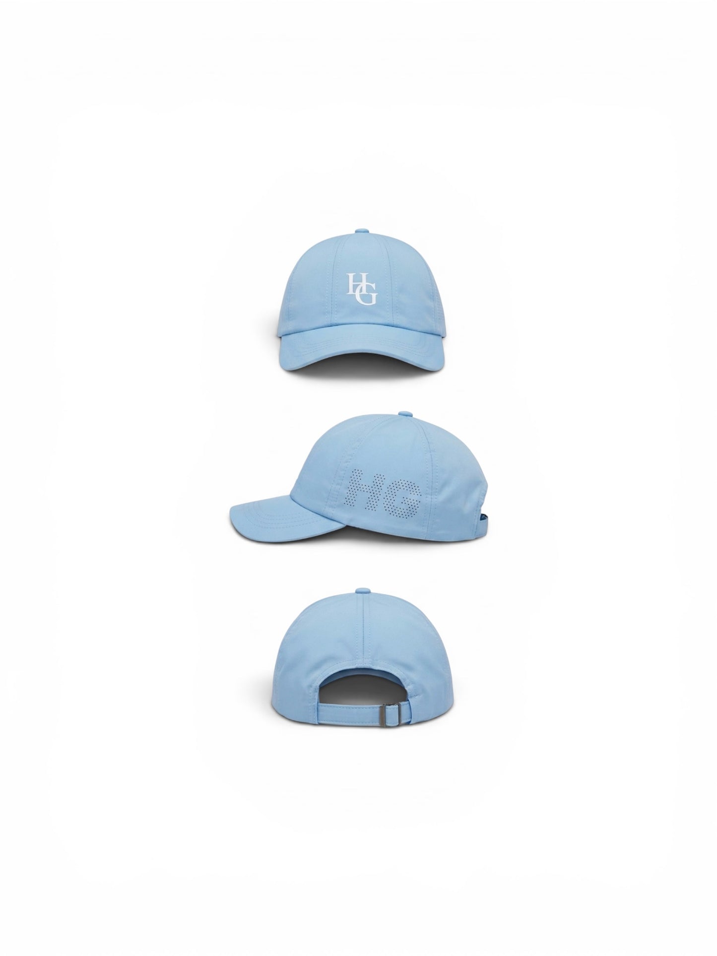 CASQUETTE H O R A° - COLLECTION H&G - BLEU AZUR